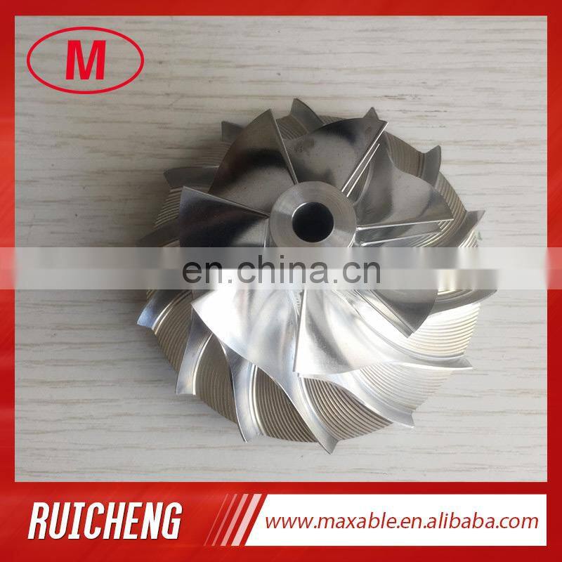 S300 57.12/84.62mm 7+7 blades 174424 turbo milling/aluminum 2618/billet compressor wheel