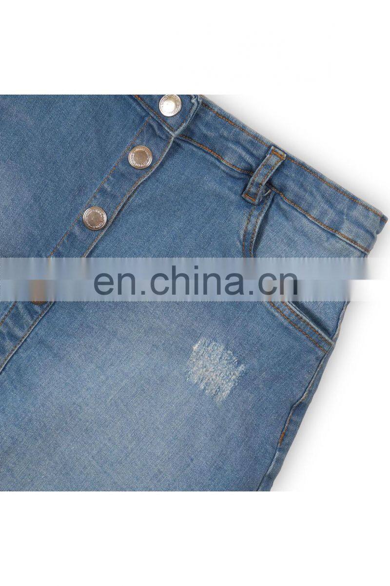 DiZNEW Custom no brand vintage children denim jeans skirt