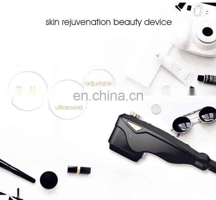 Ultrasonic rf skin tightening machine for facial wrinkle removal face lifting