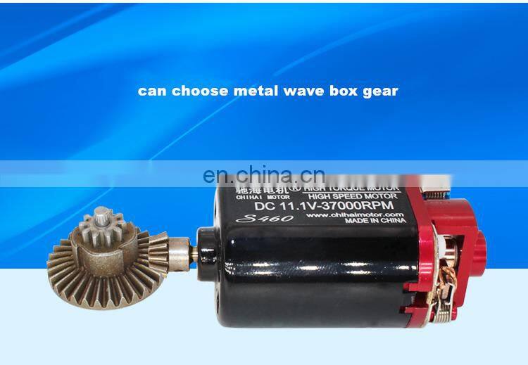 ChiHai Motor Modified water gun,S460 M4AI motor,M4AI j8 SCAR v2 High Speed High Torque D shaft motor,11.1V37000rpm