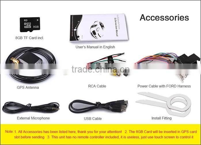 Erisin ES7066F 7" HD 1080P 3G Car DVD GPS Navigation Bluetooth