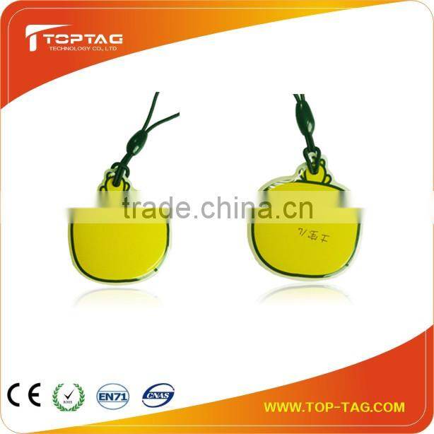 Eco-friendly popular ic rfid epoxy key tag/NFC tag