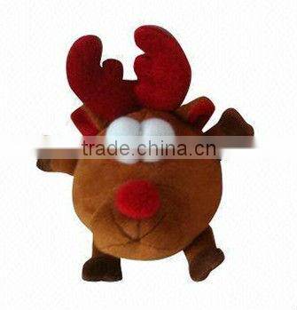 10cm cute stuffed round plush toys elk