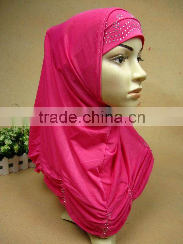A516 fashion 2pcs set islamic scarf muslim hijab