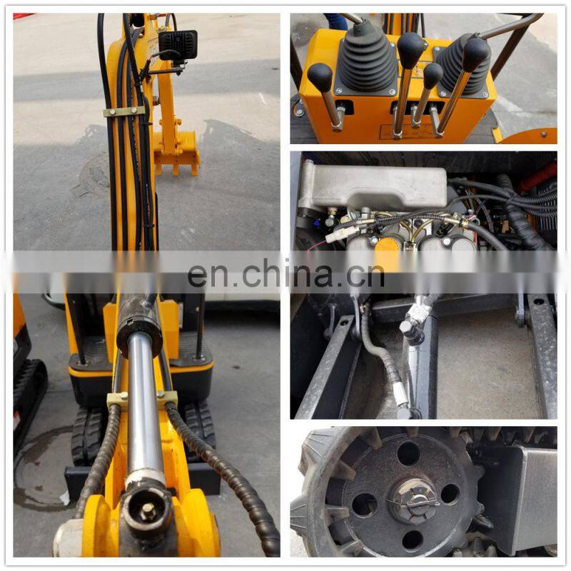 High cost performance mini tractor excavator 1.8ton with low price