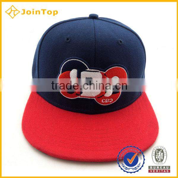 custom flat bill snap back hat
