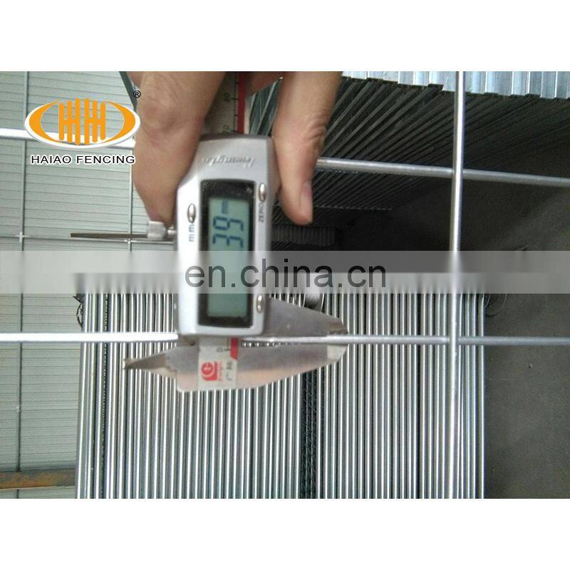 Canada Market Galvanized Steel Temporary Fence for Sale