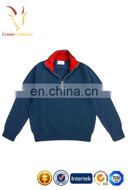 Winter Handmade Wool Children Sweater Design for Boys