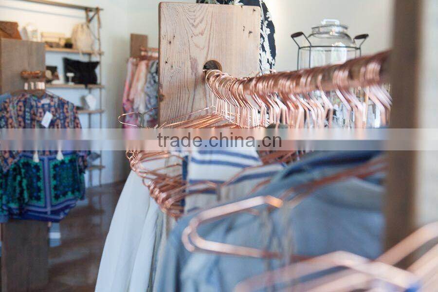 rose gold metal clips sexy underwear hanger for pants