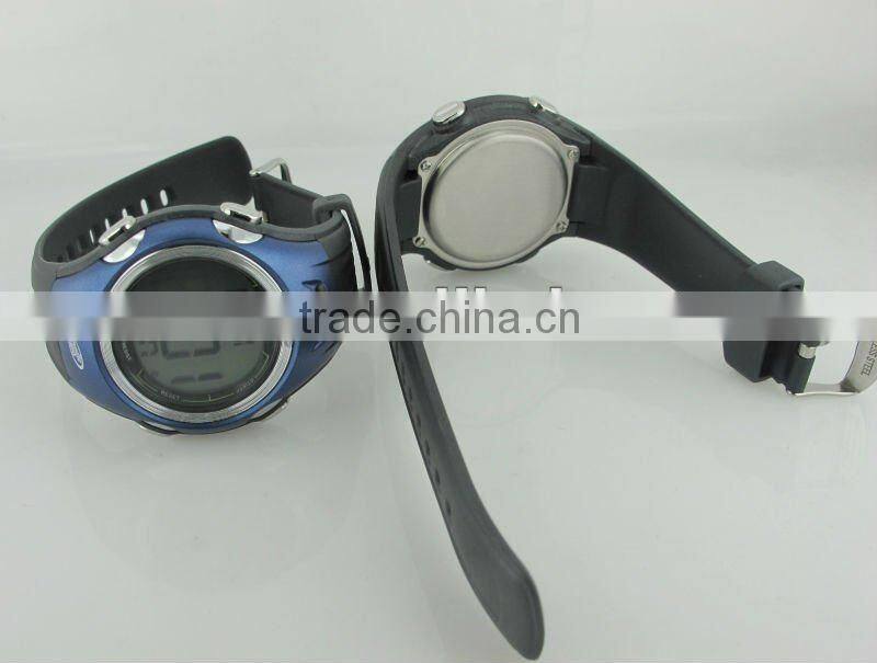 Red Heart Rate Monitor Watch