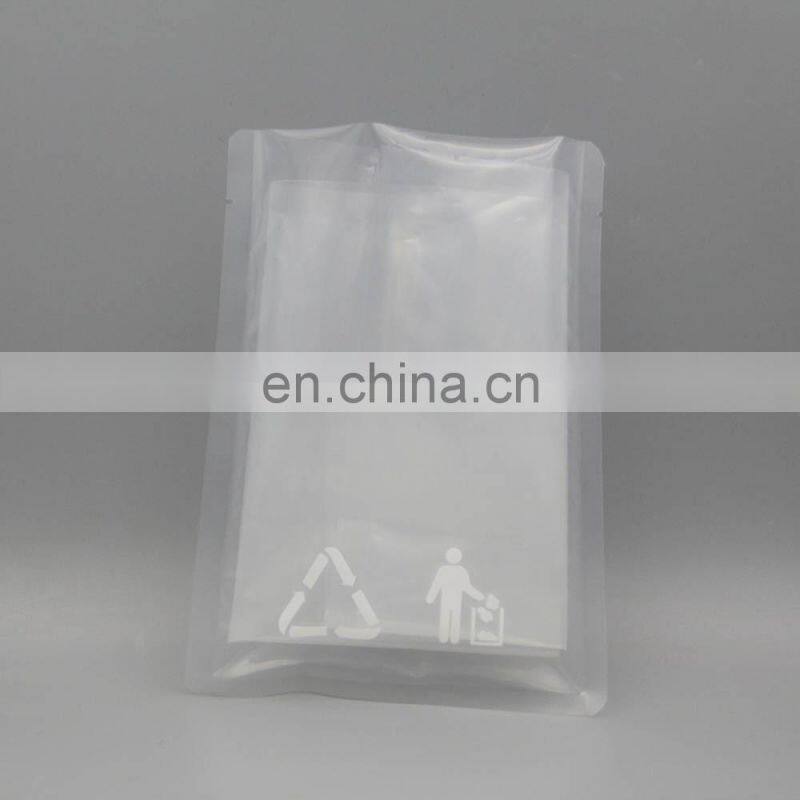 Customized transparent rcpp retort pouch bags for beef chicken meat food packaging