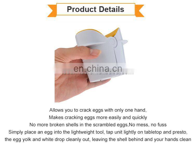 Kitchen Gadget Plastic Egg cracker, Egg Separator