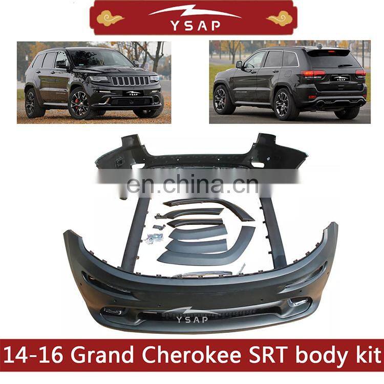 Car parts  auto parts SRT style body kit for 2014-2016 Grand Cherokee