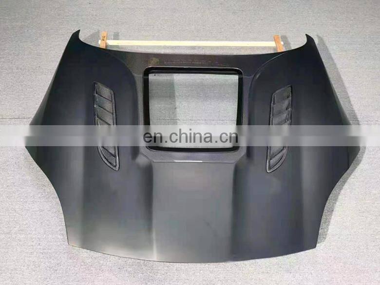 Runde New Arrival Resin Or Carbon Fiber Material For Jaguar F-type Modify IMP Style Transparent Hood Engine Bonnet Hood Cover