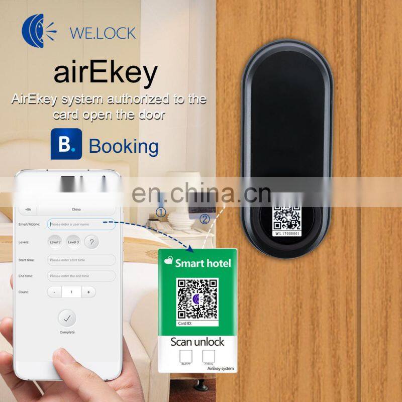 Best quality smart electric APP control semi-automatic card lock
