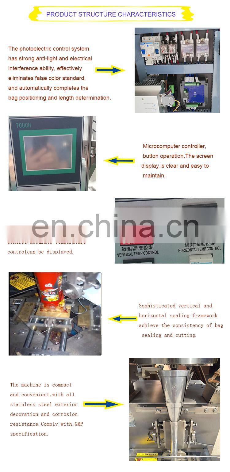 Hot sale Full Automatic Sugar Coffee Peanut Granule Powder Pouch Forming Sealing Packing Machine Factory Price