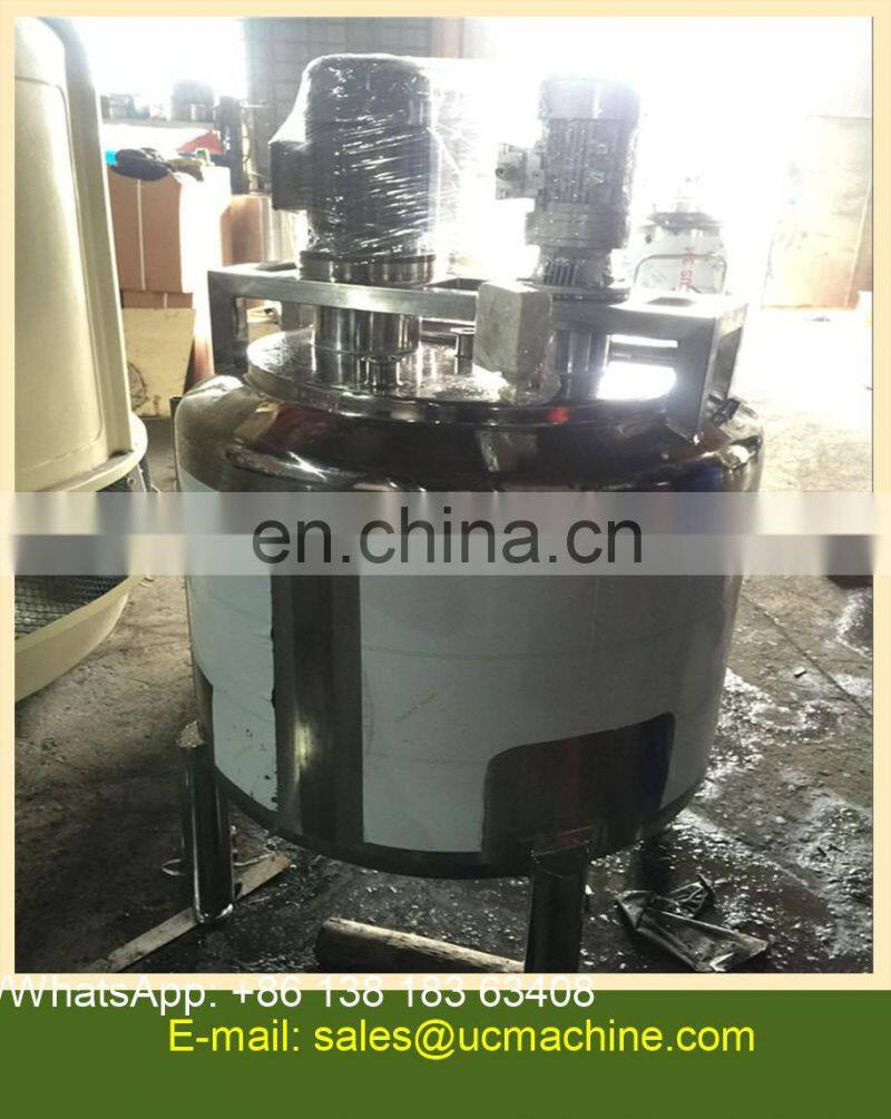 detergent stainless steel electric heating mixing tank price