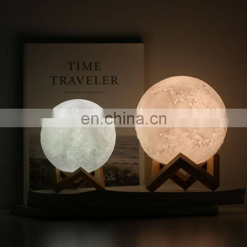 Hot Popular Customizable Nasa 3D Moon Lamp Night Light