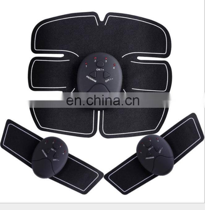 New EMS Wireless Electric Massager Abdominal Muscles Trainer Smart ABS Stimulator
