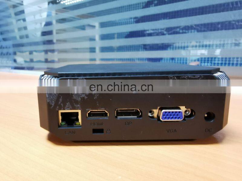 Gaming mini PC Win10 Pro Intel Core Celeron 3867U Quad Core 8 Threads DDR4 Mini Desktop Computer 4K DP HD WIFI