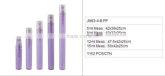 5ml promotional plastic spray perfume bottle in stock