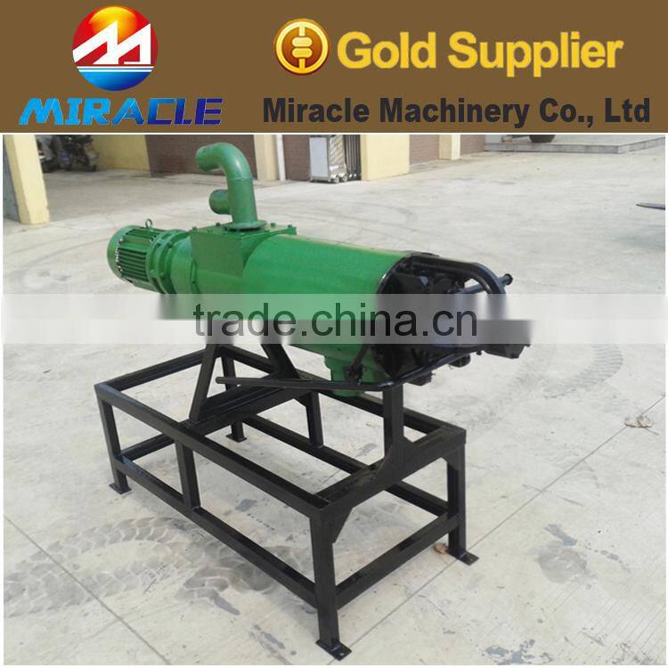Slurry cow dung dewater machine/solid cow manure dehydrator machine/solid liquid separator