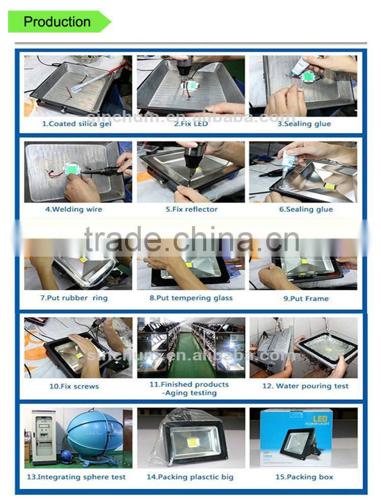 Wholesale high brightness 50watt led flood lights with lens ip65 beam angle 45 degree