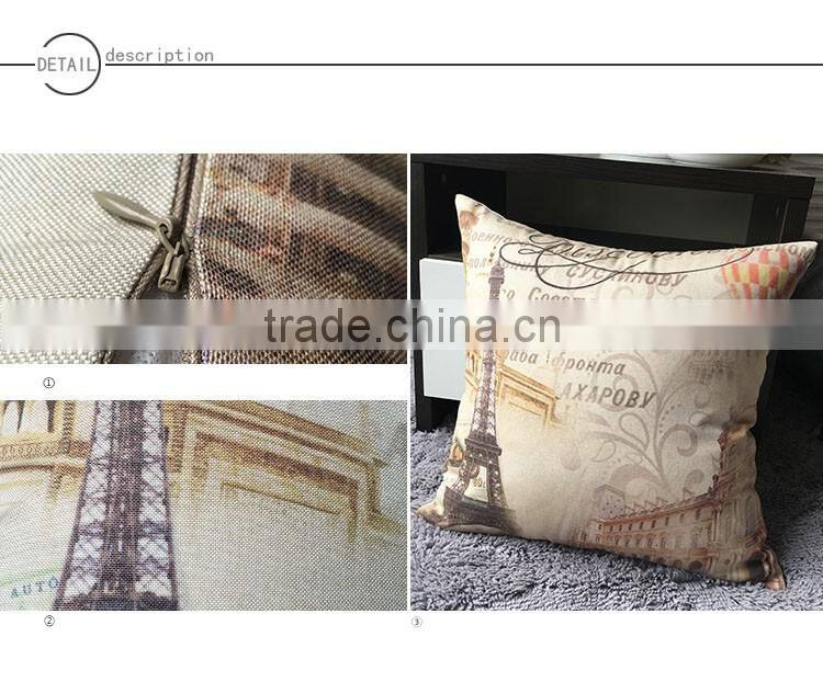 Birds Printed Cushions Sofa Back Cover Decorative Cushion Covers