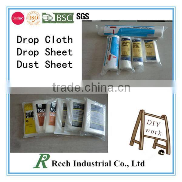China Qingdao polythene dust sheet