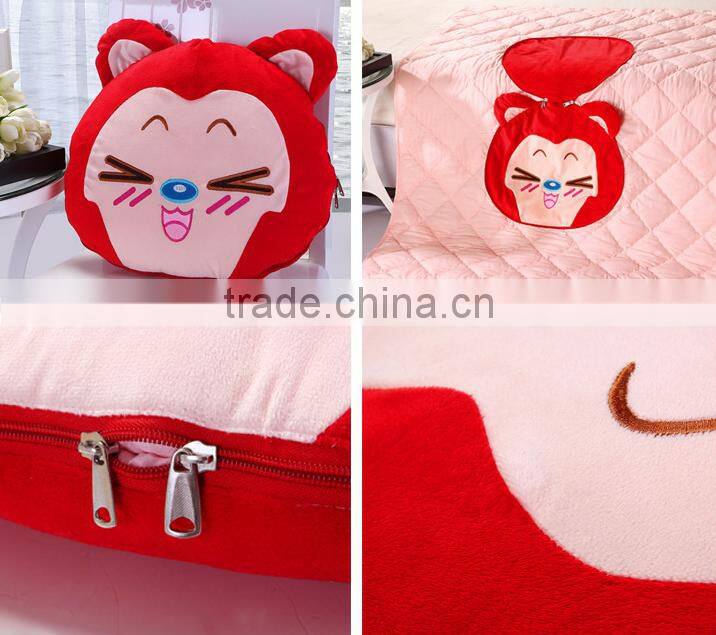 Cute Animal plush sleepin cushion Pillow for Children Animal Shaped Pillow for kids