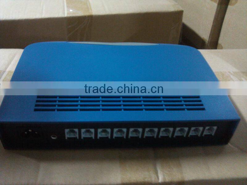 multi apartment video intercom system pabx 2 lines 8 exts