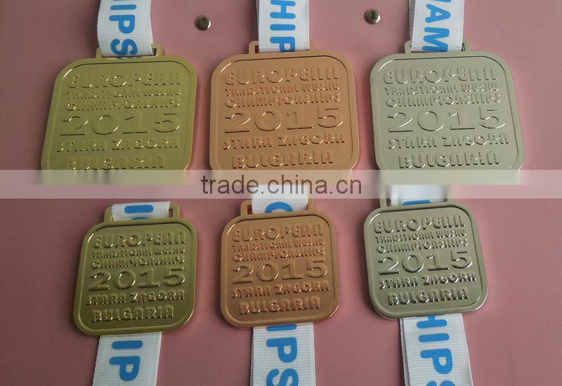 Antique silver blank metal medal medallion