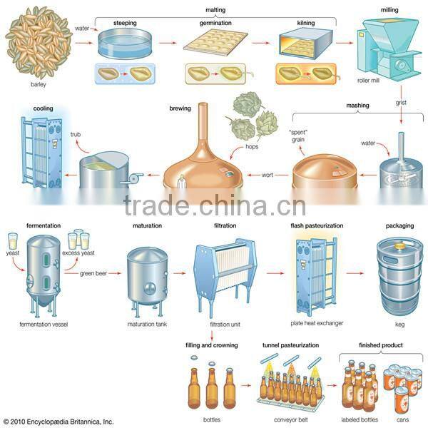 50L automatic home beer brewing system,homebrew beer making equipment/home beer system