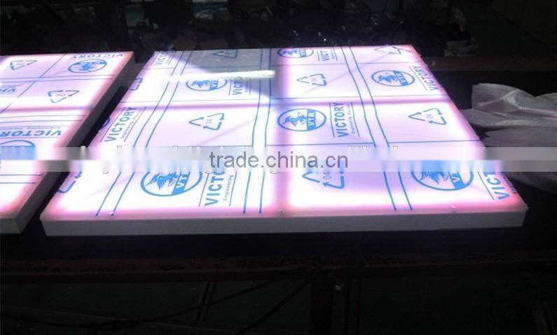 disco led dance floor led brick floor RGB color changeable Bar led floor nightclub decoration led dance pool
