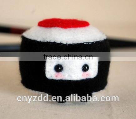Custom Japanese plush sushi toy/soft sushi toy