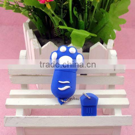 The cat claw gift usb flash driver custom usb flash driver