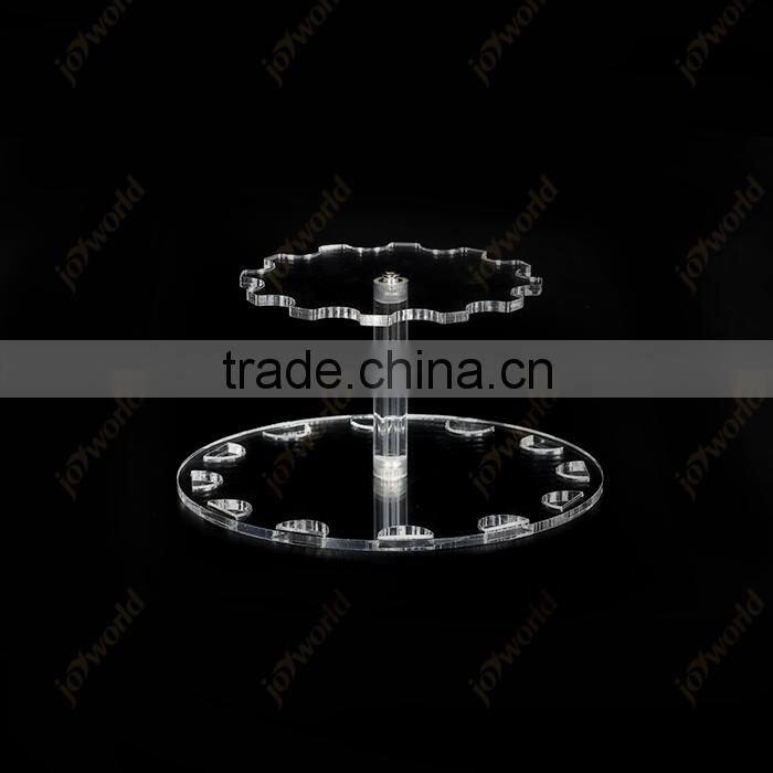 Elegant smoke shelf pusher e cigarettes display for promotion