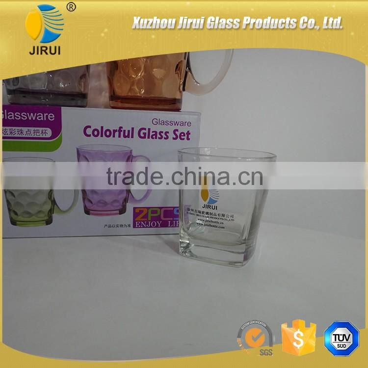 160ml modern simple design glass cups for beer