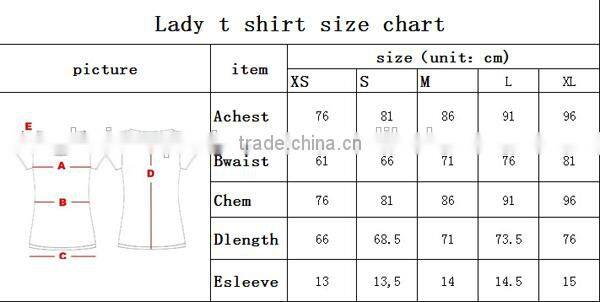 Design your own china cheap t shirt with wholesale price