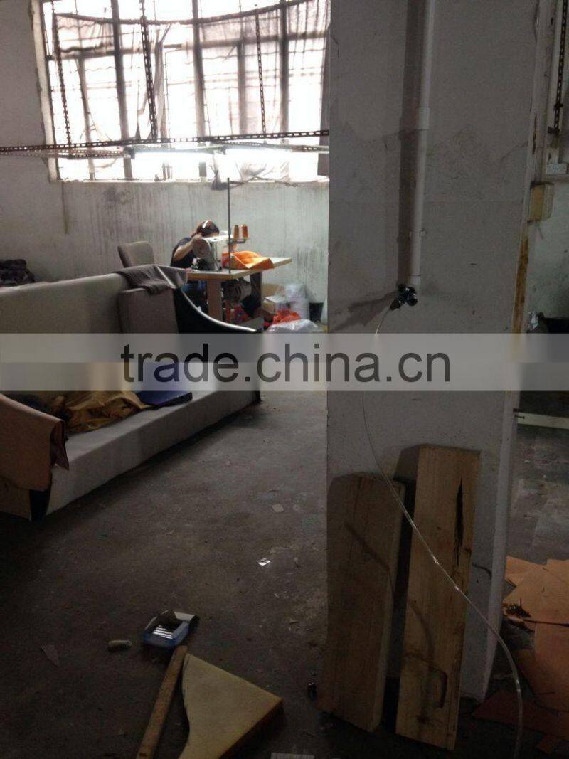 Stylish black fabric single side arm hotel sofa XY3464