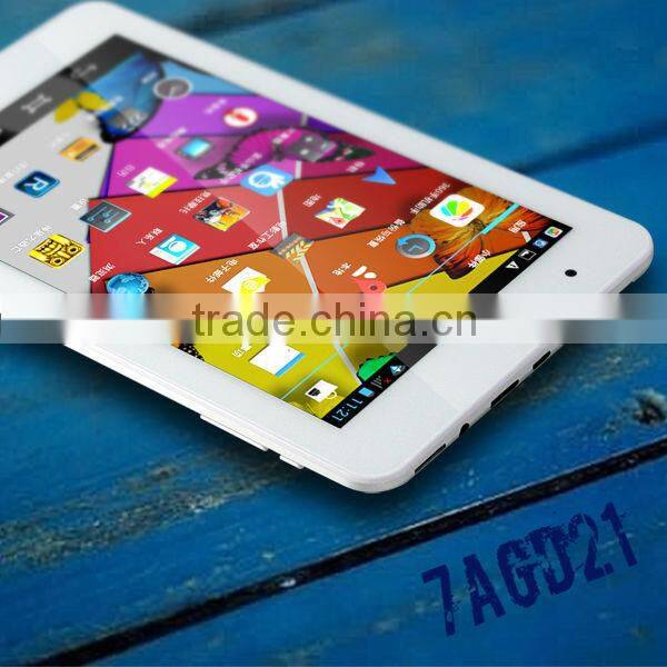 newest dual core naked eye 3D 7 inch tablet pc 3g sim card slot with gsm wifi