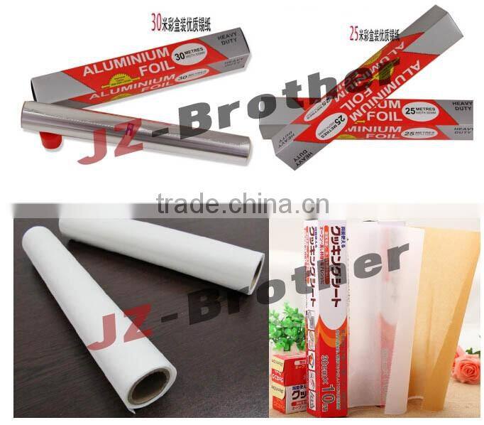 Aluminium Foil Slitter Baking Paper Rewinder Machine Paper Roll