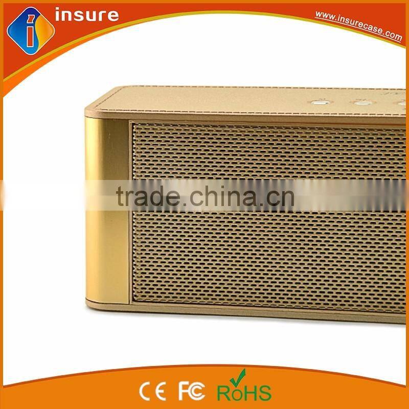 2016 shenzhen factory best portable wireless speakers with clock display