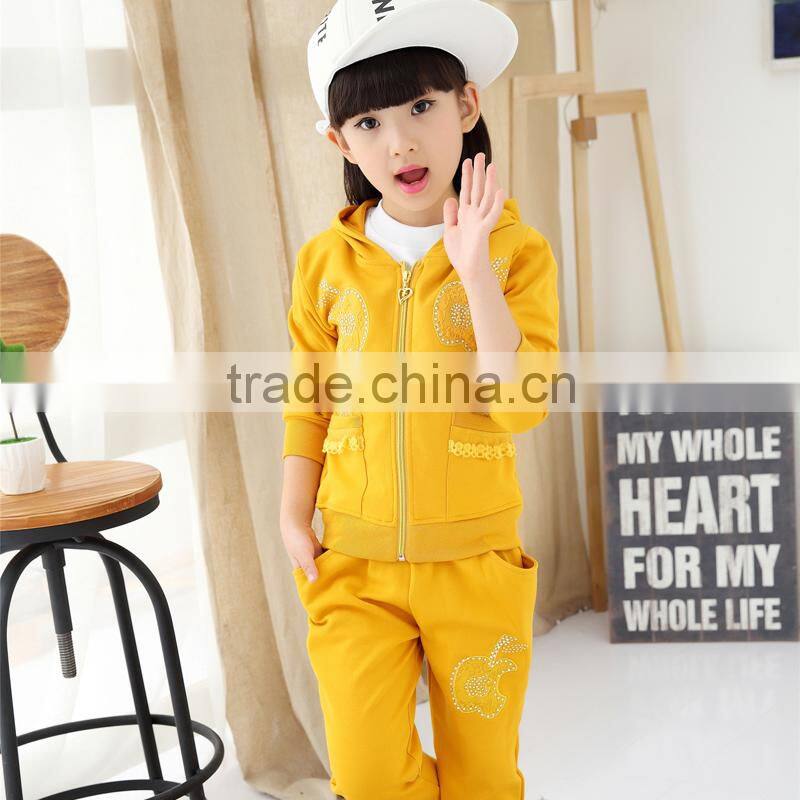 2016 hot selling baby girl suit lovely baby suit high qulity suit