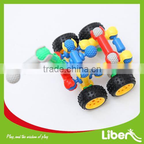 ABS Kids Plastic Block Toys for School Car Model LE.PD.008