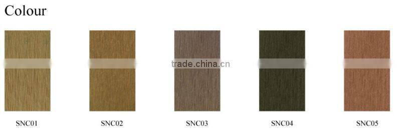 eco-friendly cheap water-proof wood plastic composite garden arbour