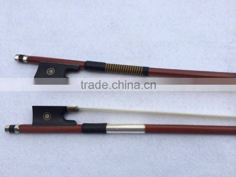 Ebony Frog Chinese Violin Bow Octagonal violin carbon fiber bow elastic bows