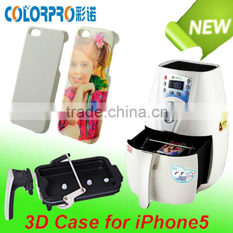 3d Mini sublimation machine with vacuum heat press for phone