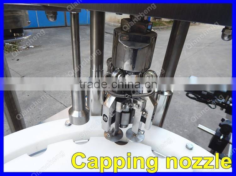 Shanghai supplier automatic sealing machine for bottles,caps capper