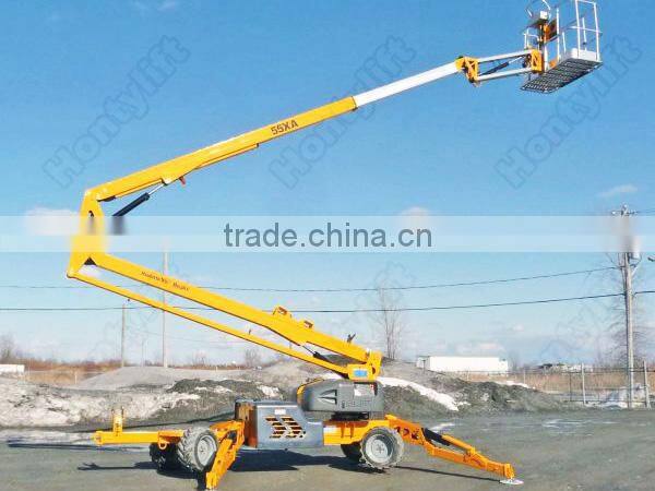 12 m CE cheap sale china genie boom lift/telescopic boom lift